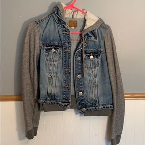 Sweater Denim Jacket